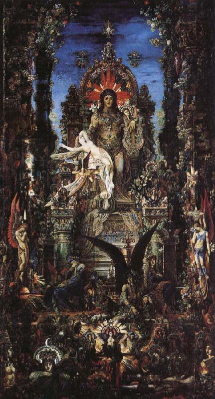 Gustave Moreau Jupiter and Semele France oil painting art